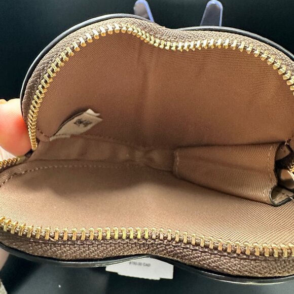 Coach Heart Signature Cherry Coin Purse - NWT - Picture 6 of 7